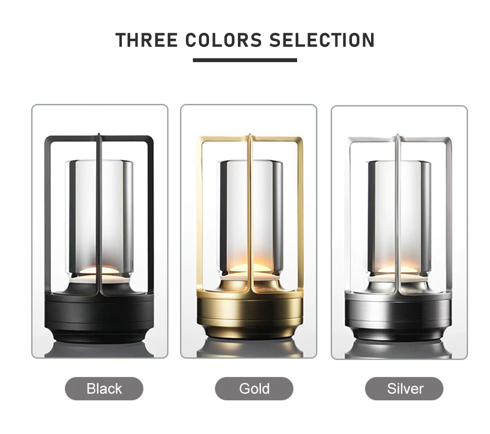 Sturdy and durable metal table lamp for long-lasting use