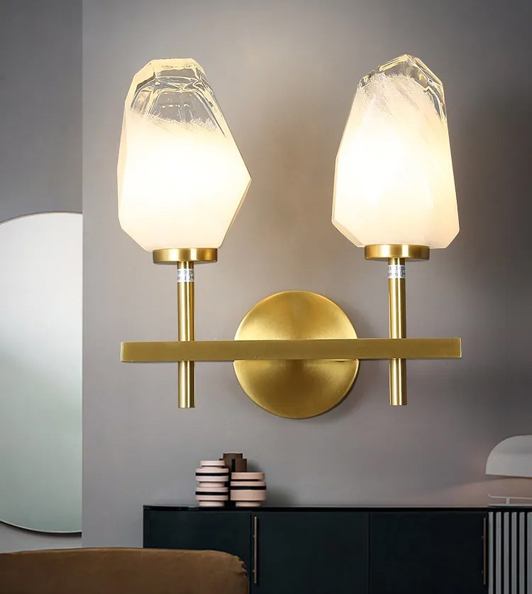 iceberg wall sconce with unique design