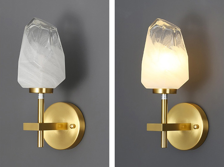 one head wall light for home