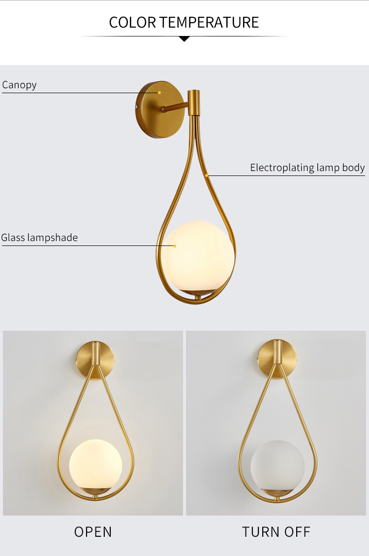 led wall light for home