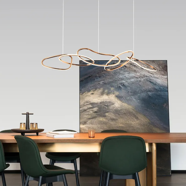 contemporary modern led pendant light with personality