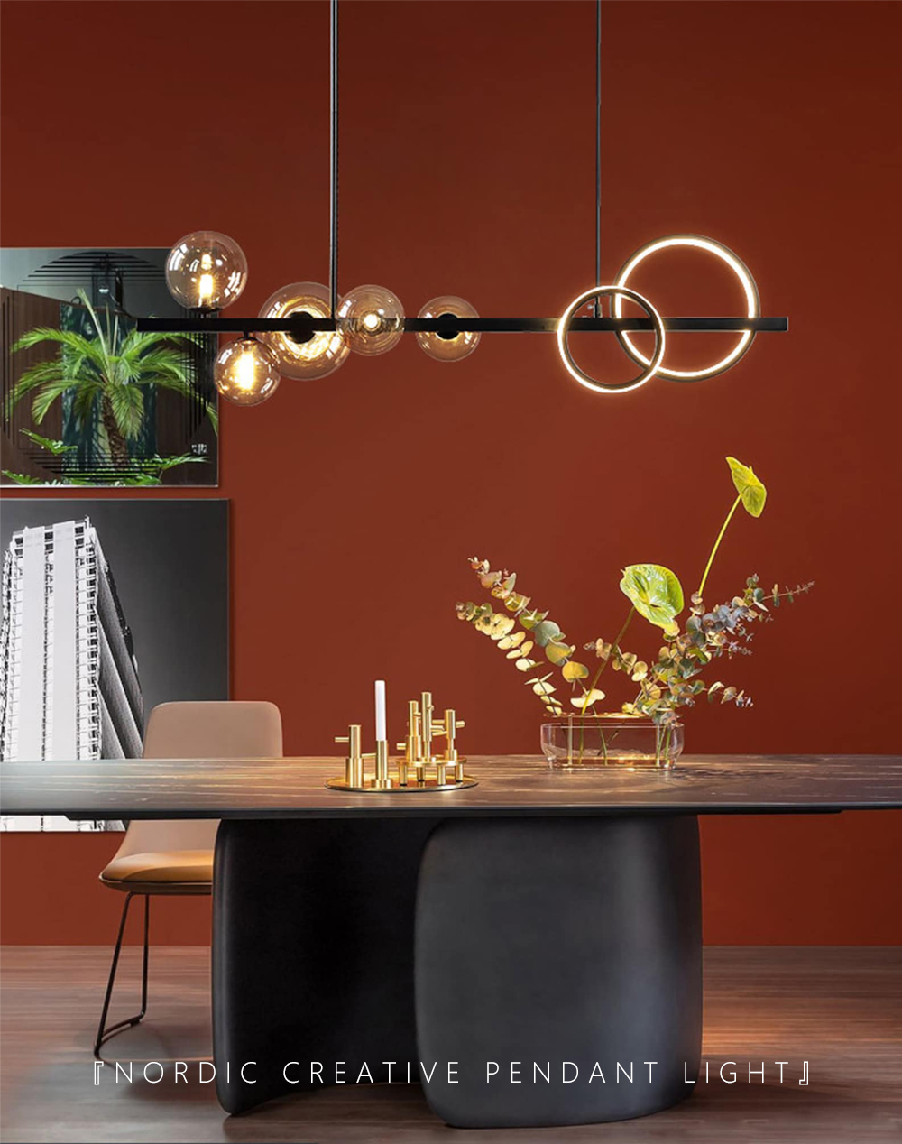 artistic creative pendant light fixture design