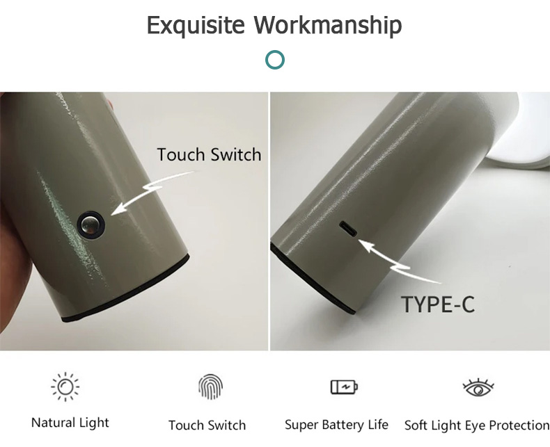 portable table lamp with usb charging for enhanced convenience
