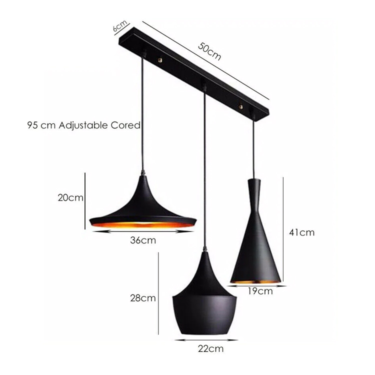 modern restaurant pendant light fixture