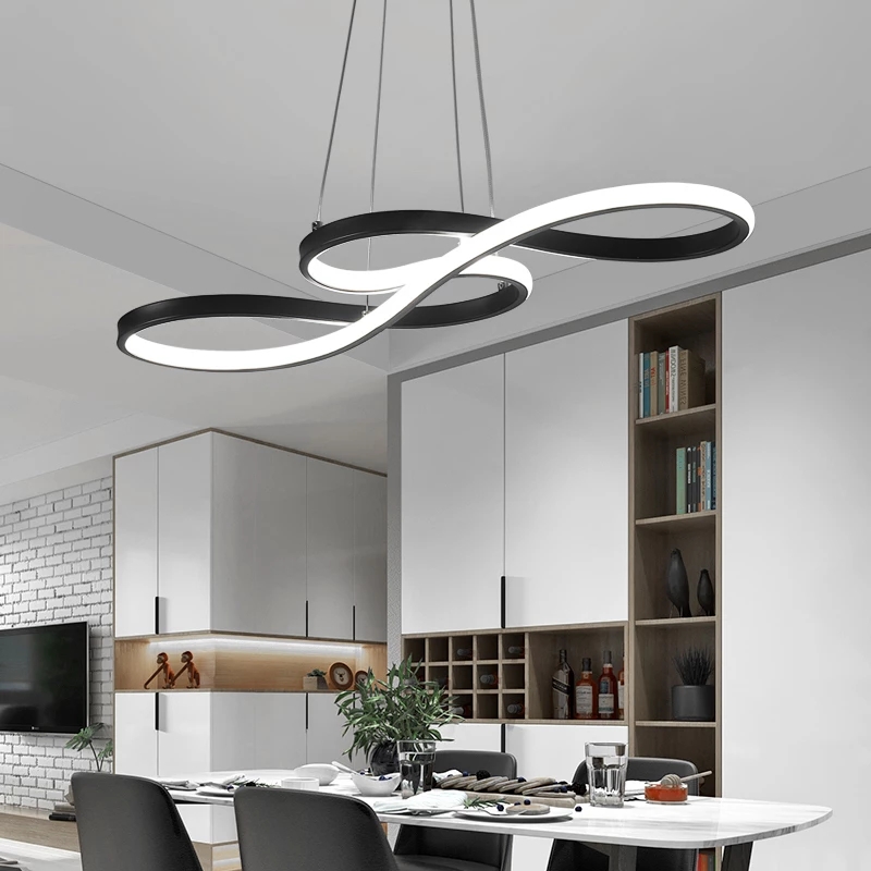 modern led chandelier for living room