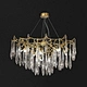 golden crystal tree branch light