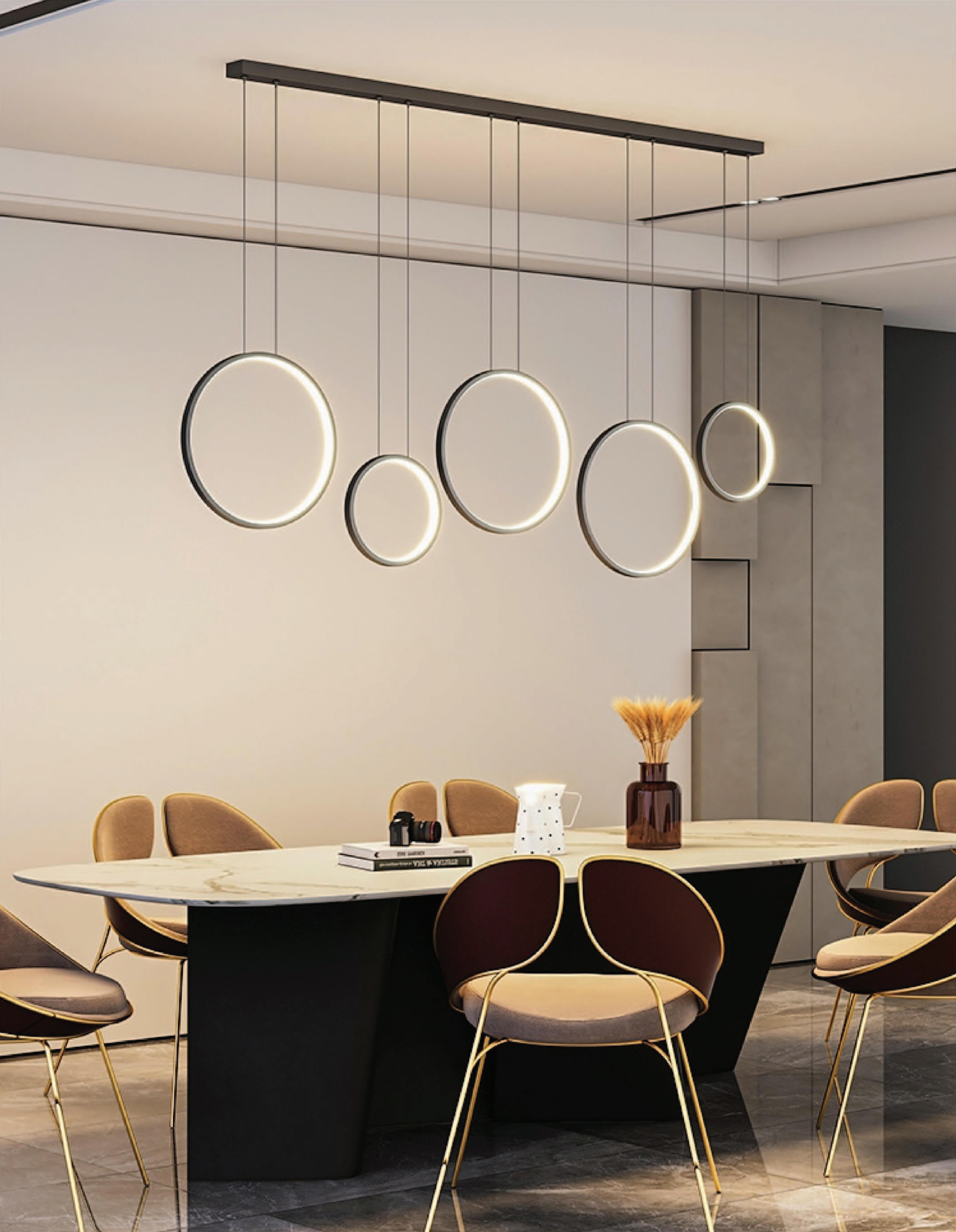 hardware material design chandelier