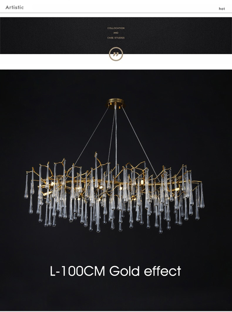 teardrop crystal chandelier for dining room