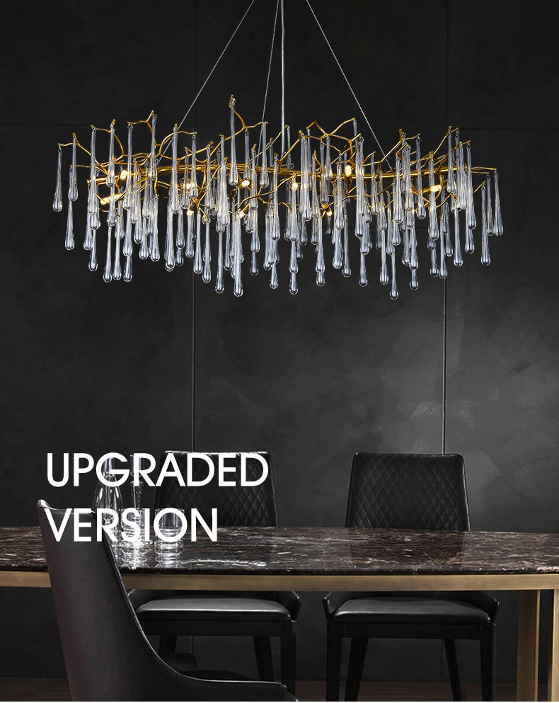 teardrop crystal chandelier designs