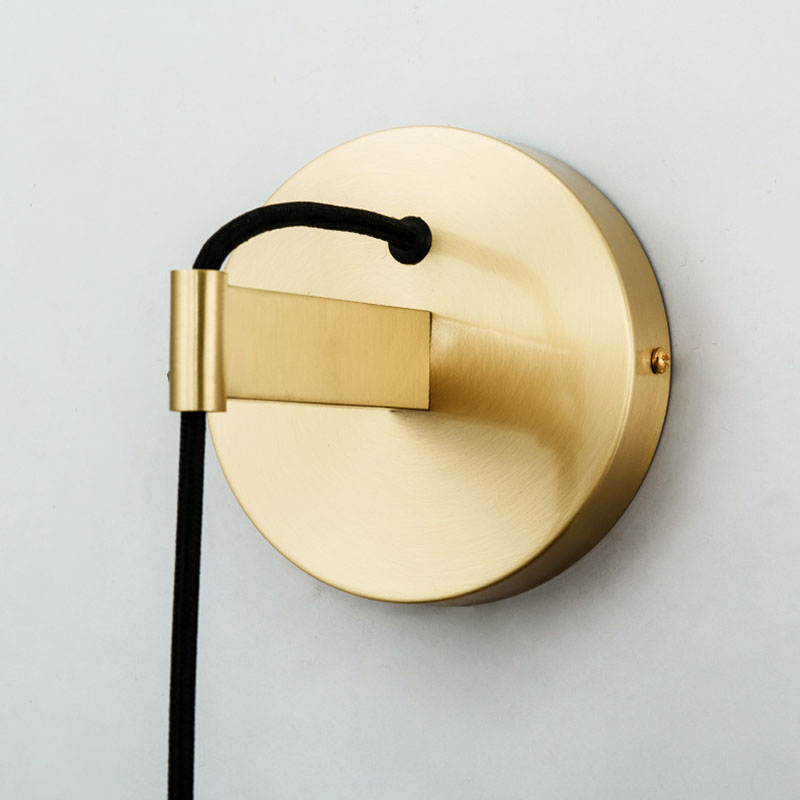 led slim wall light hardware base