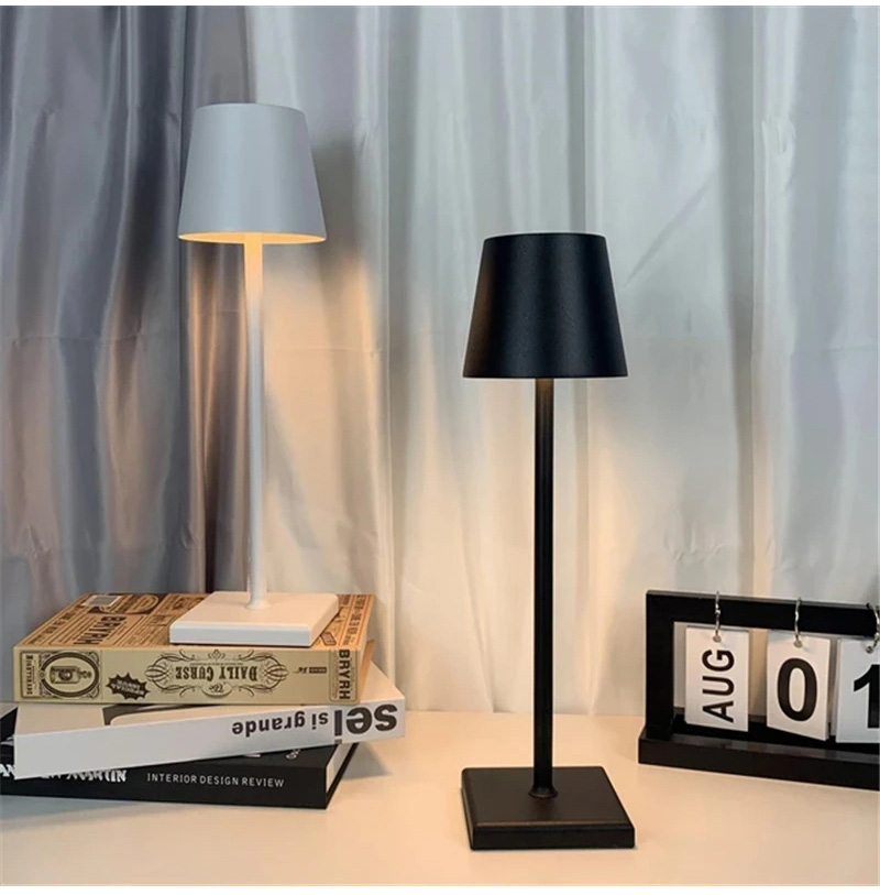 USB Rechargeable Table Lamp with Sleek Design and Desk LED Lighting