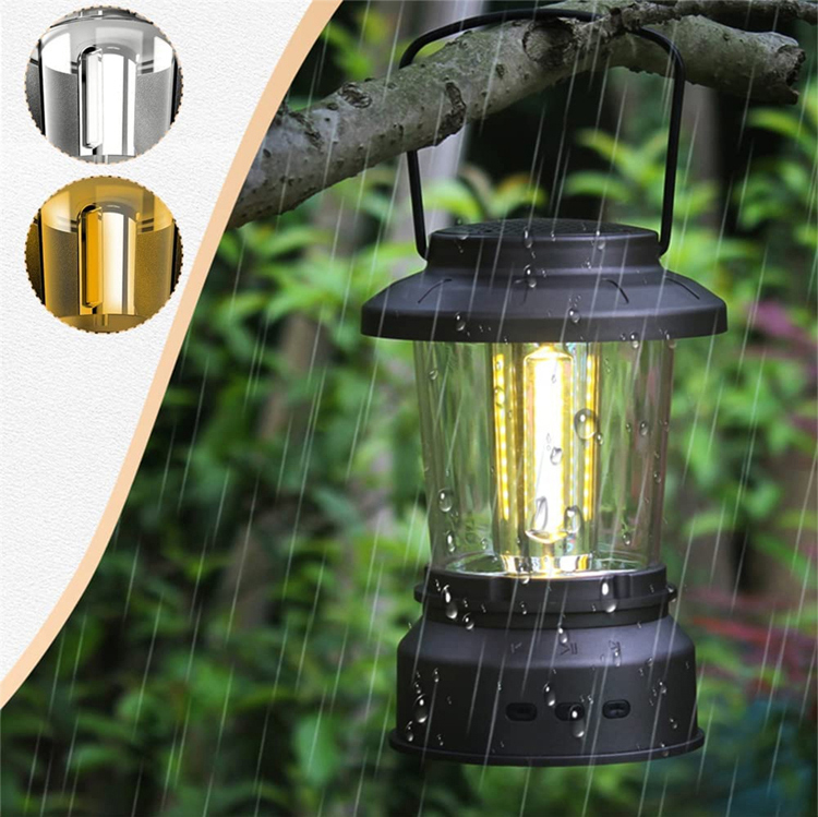 waterproof rechargeable camping light