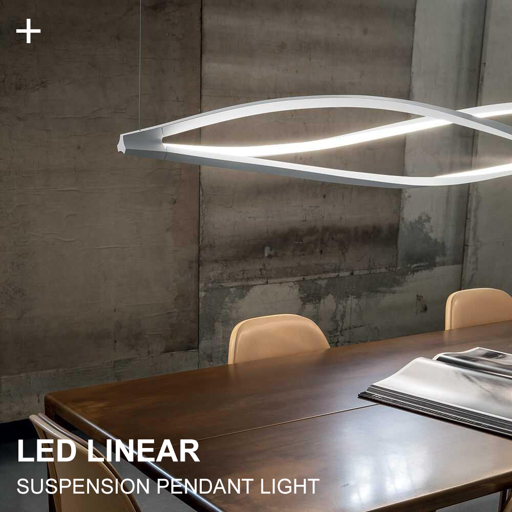 contemporary suspension pendant light fixture