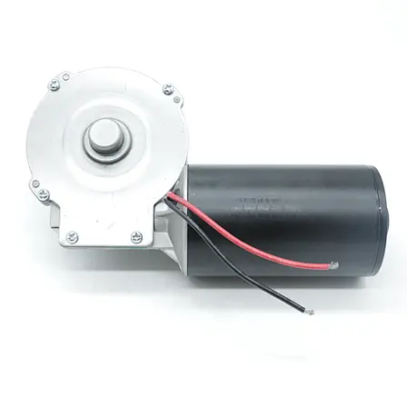 Hetai 92WG-55K series 1:55 reduction ratio dc mini worm gear 68rpm 24V DC