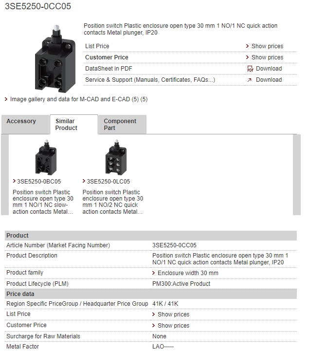 3SE5250-0CC05