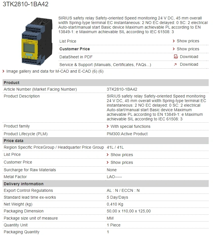 3TK2810-1BA42