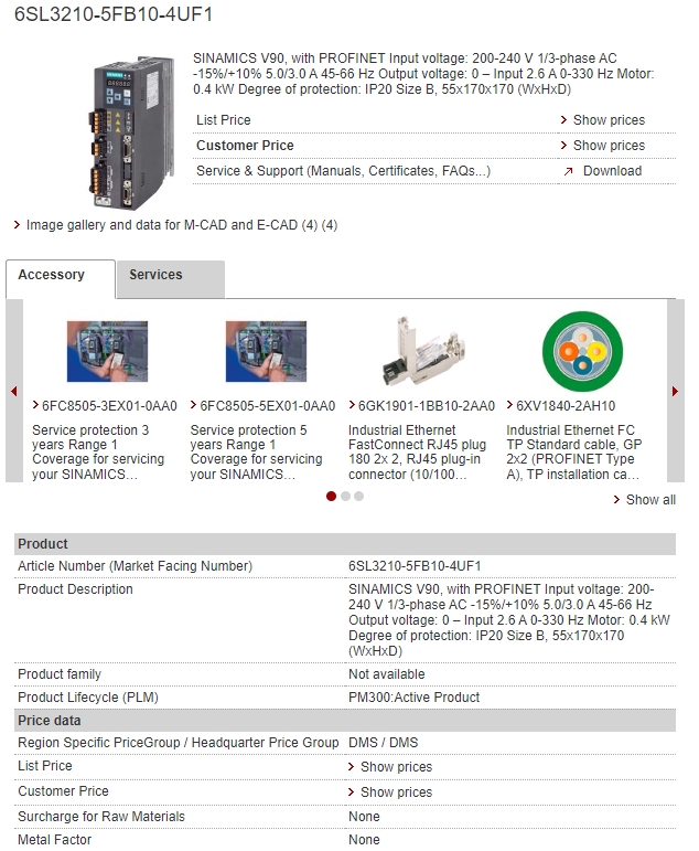 6SL3210-5FB10-4UF1