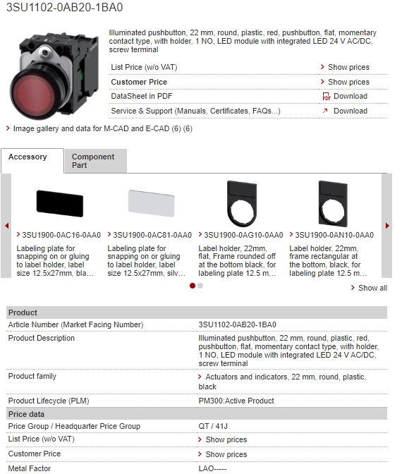 3SU1102-0AB20-1BA0