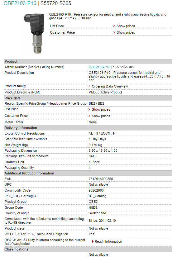 QBE2103-P10 | S55720-S305