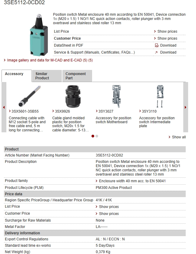 3SE5112-0CD02