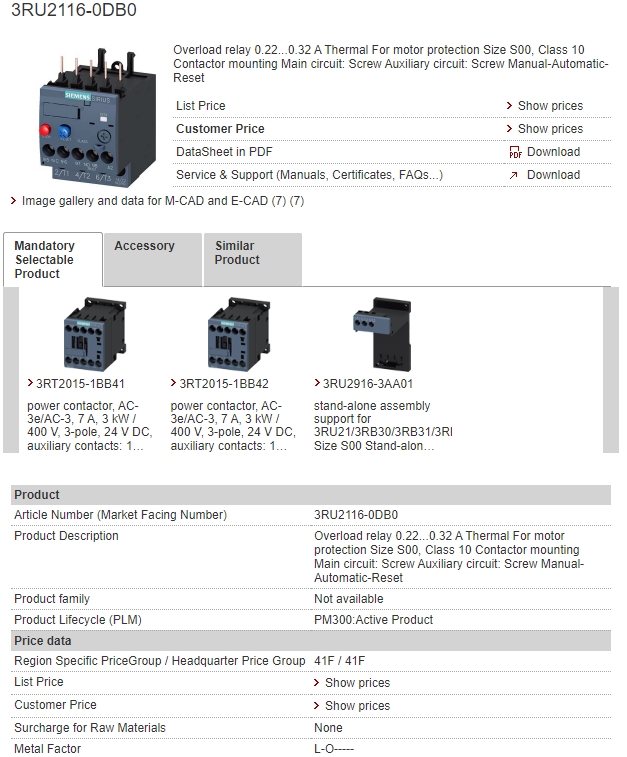 3RU6116-0DB0