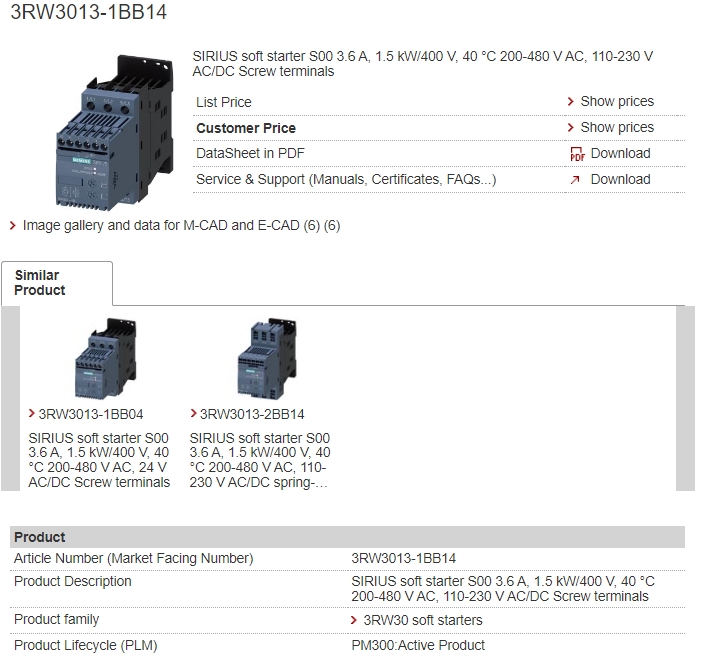 3RW3013-1BB14