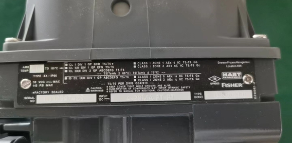FISHER DVC6200HC