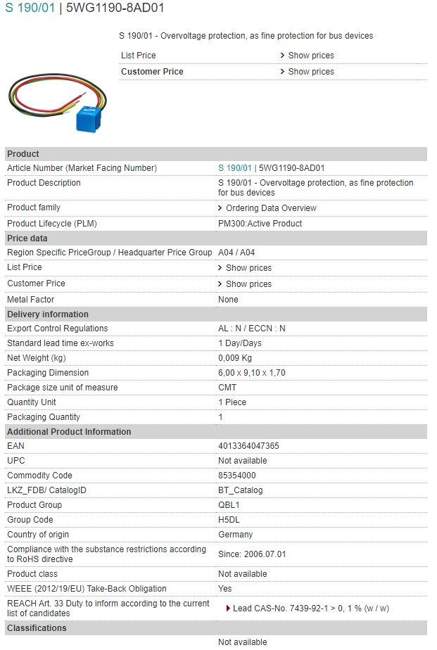 5WG1190-8AD01