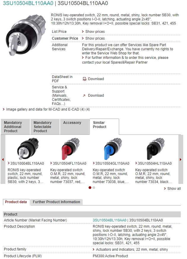 3SU1050-4BL11-0AA0