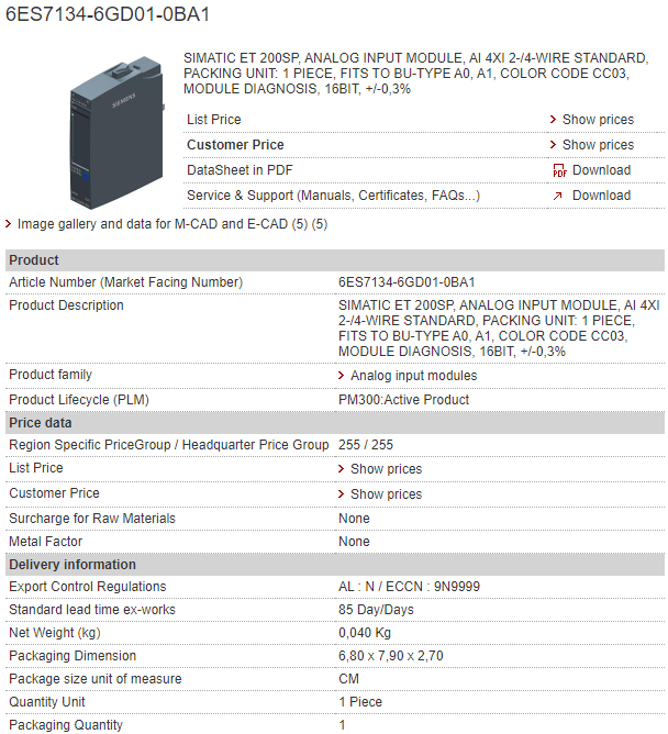 6ES7134-6GD01-0BA1