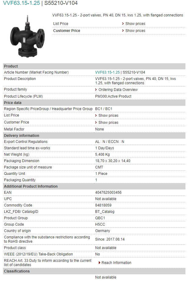 S55210-V104 VVF63.15-1.25