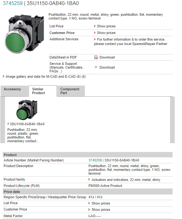 3SU1150-0AB40-1BA0