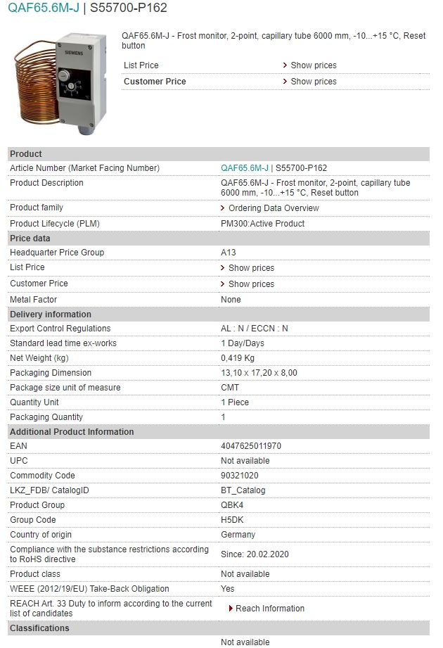S55700-P162 QAF65.6M-J