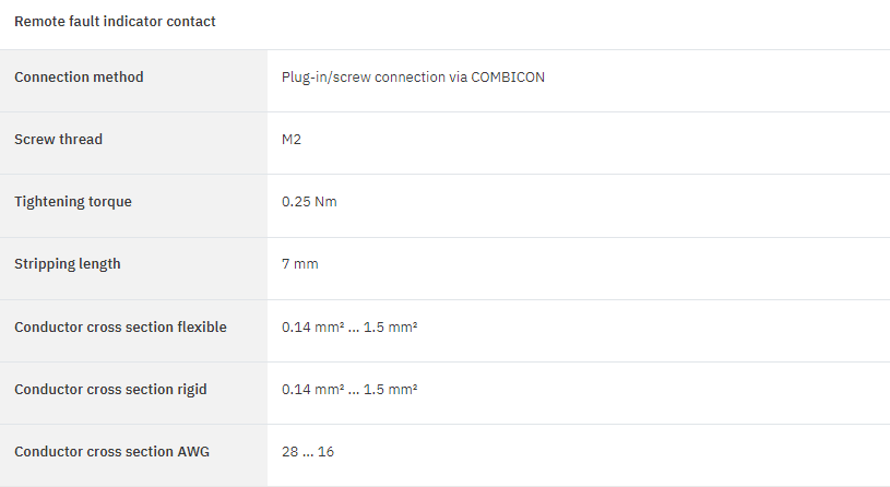 Connection data