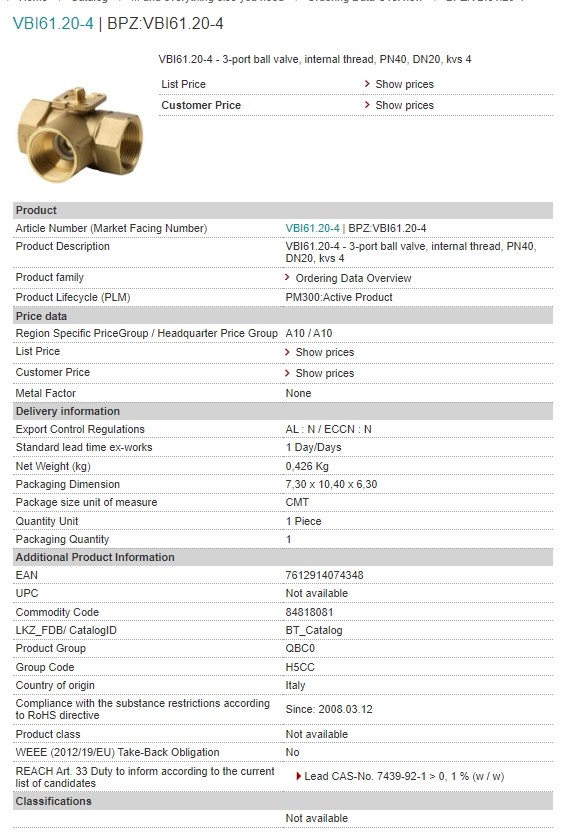BPZ VBI61.20-4