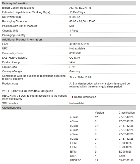 3SU1150-0AB10-1BA0