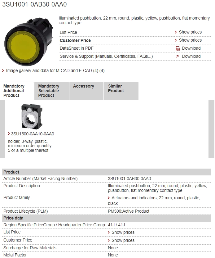 3SU1001-0AB30-0AA0