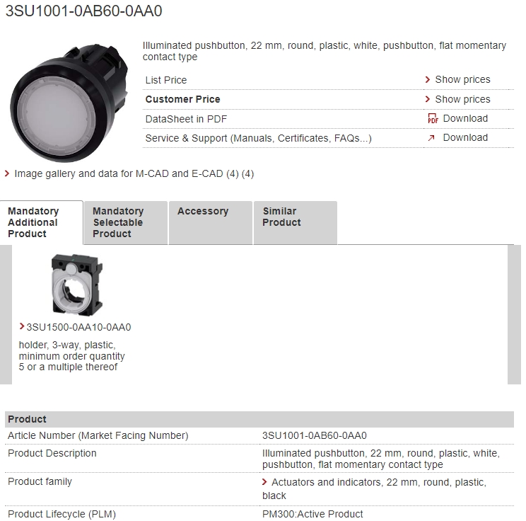 3SU1001-0AB60-0AA0