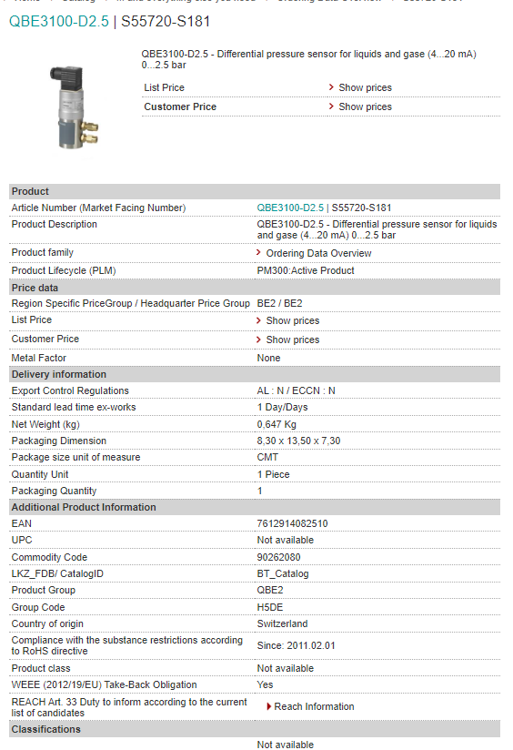 S55720-S181 QBE3100-D2.5