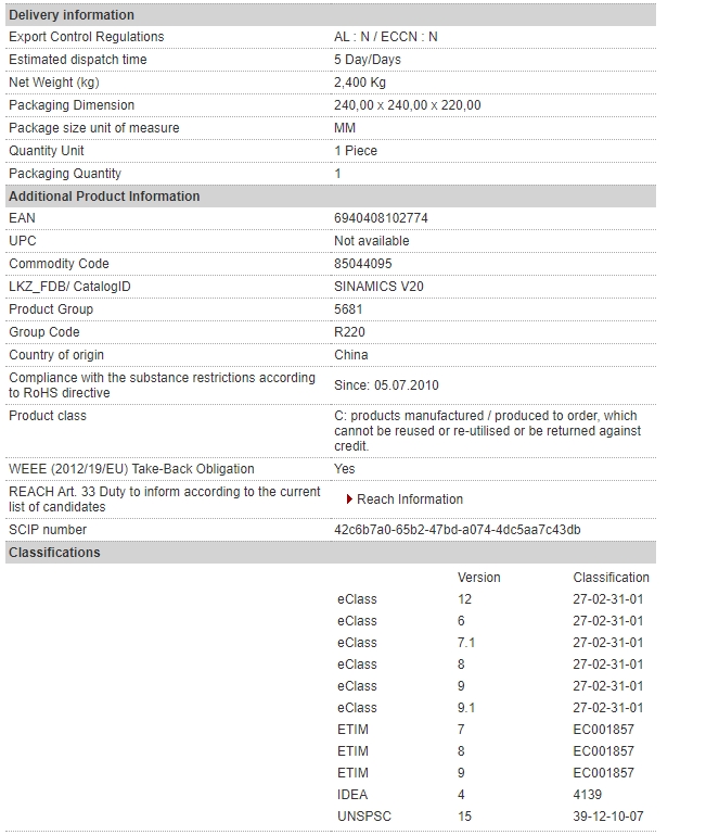 6SL3210-5BE25-5UV0