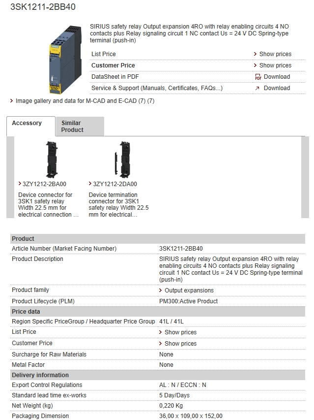 3SK1211-2BB40
