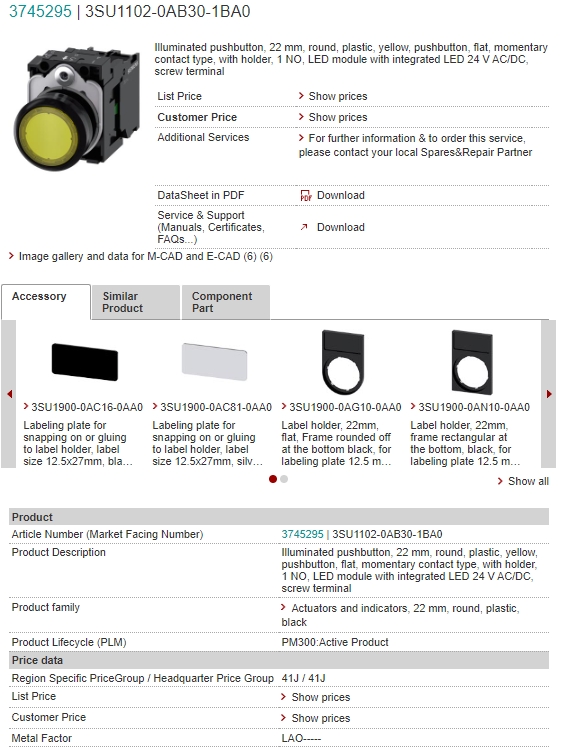 3SU1102-0AB30-1BA0
