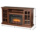 wood electric fireplaces