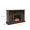 tv stand with fireplace nearby
