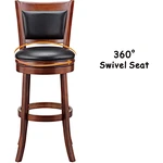 wood bar height stools