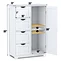 raw wood cabinets