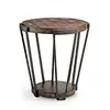 Our round drum side table has a beautiful design, exquisite craftsmanship, and excellent quality, with unique charm. These tables are made of high-quality materials, sturdy and durable, and can withstand daily wear and scratches.