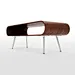wood coffee table