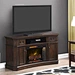 fireplace with tv stand