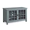 A seemingly ordinary credenza with glass doors plays an extraordinary role. It stores my secrets and showcases my style. Every visiting friend will be attracted by its exquisite design